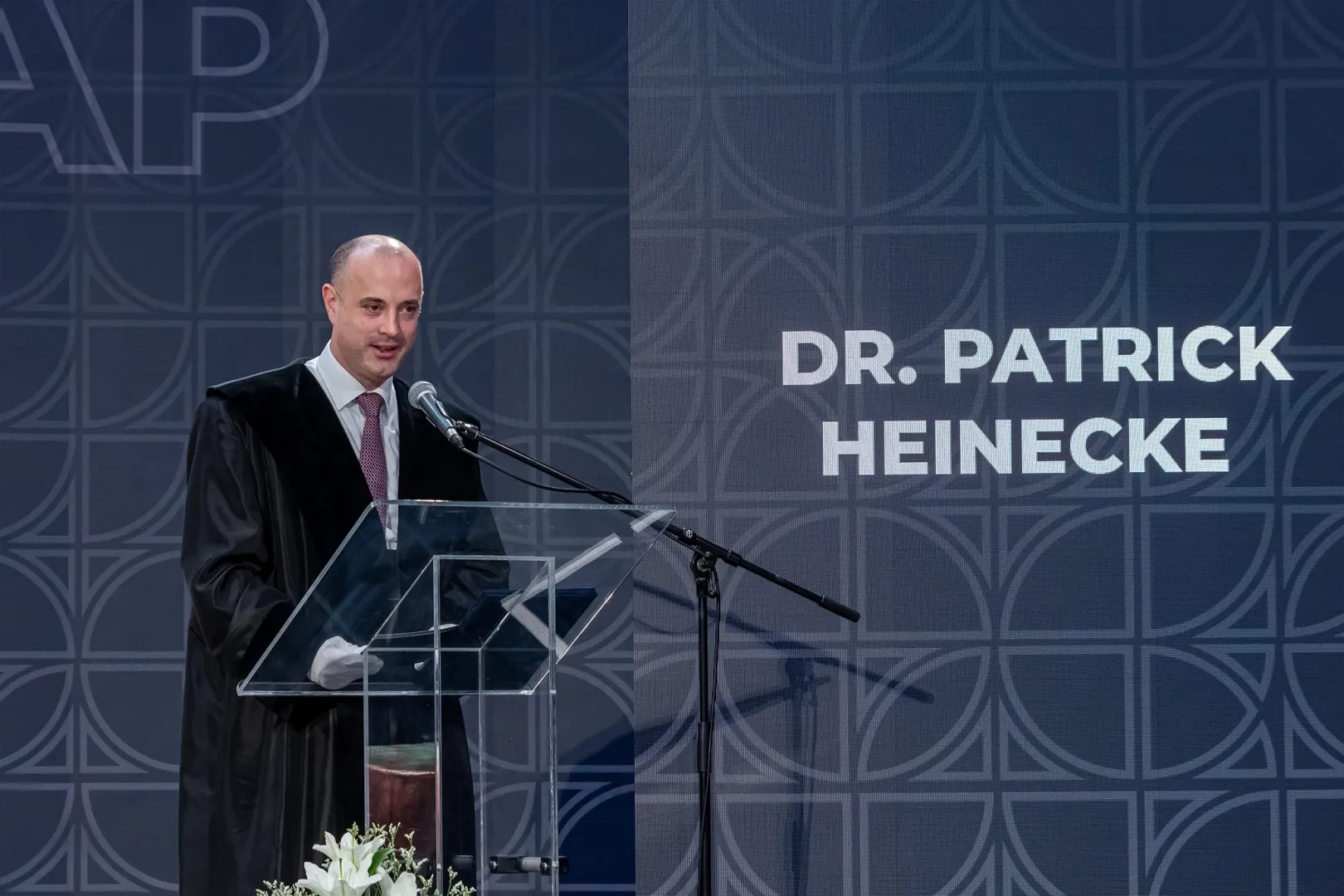 Dr Patrick Heinecke, Chief Financial Officer of Volkswagen China, travelled from Beijing to attend the ceremony in Győr. (Photo: Máté Dudás)